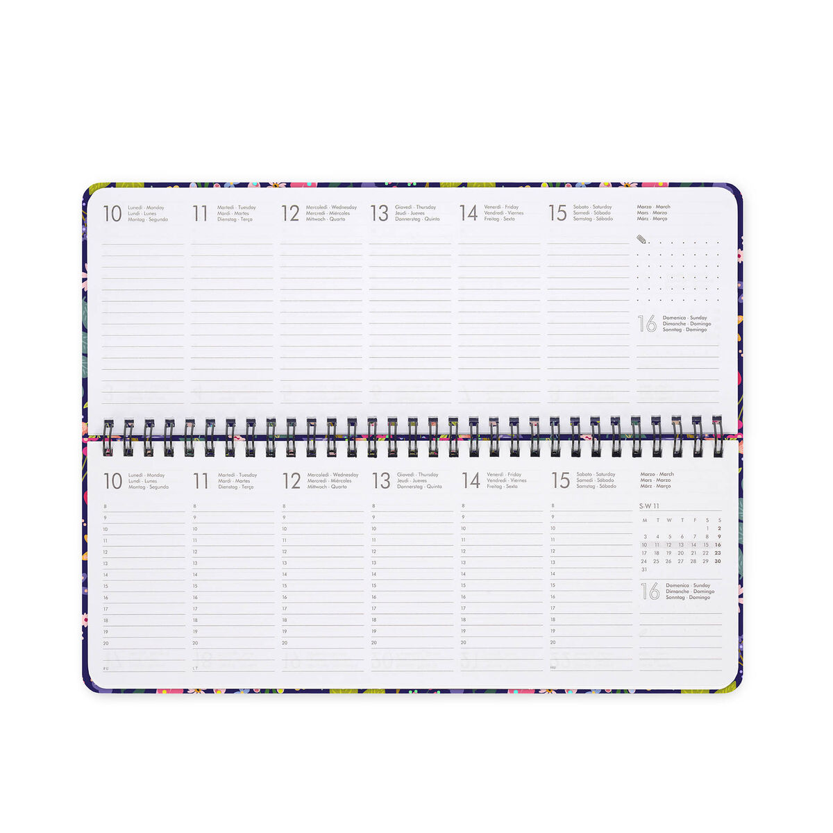 12-Month Desk Planner - 2026