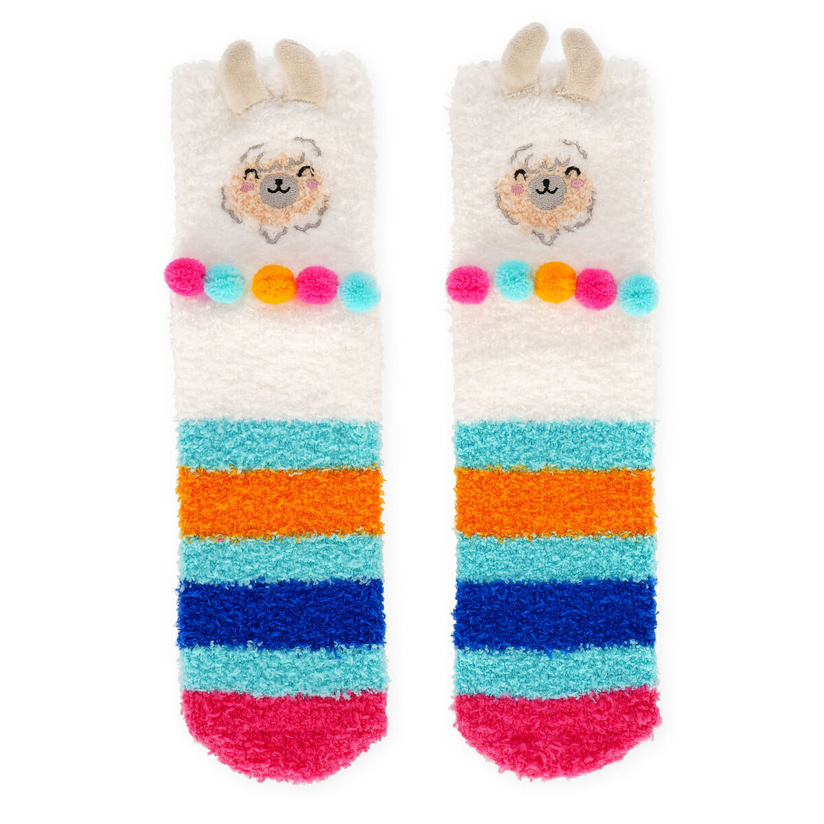 Non-Slip Llama Socks for Adults - It