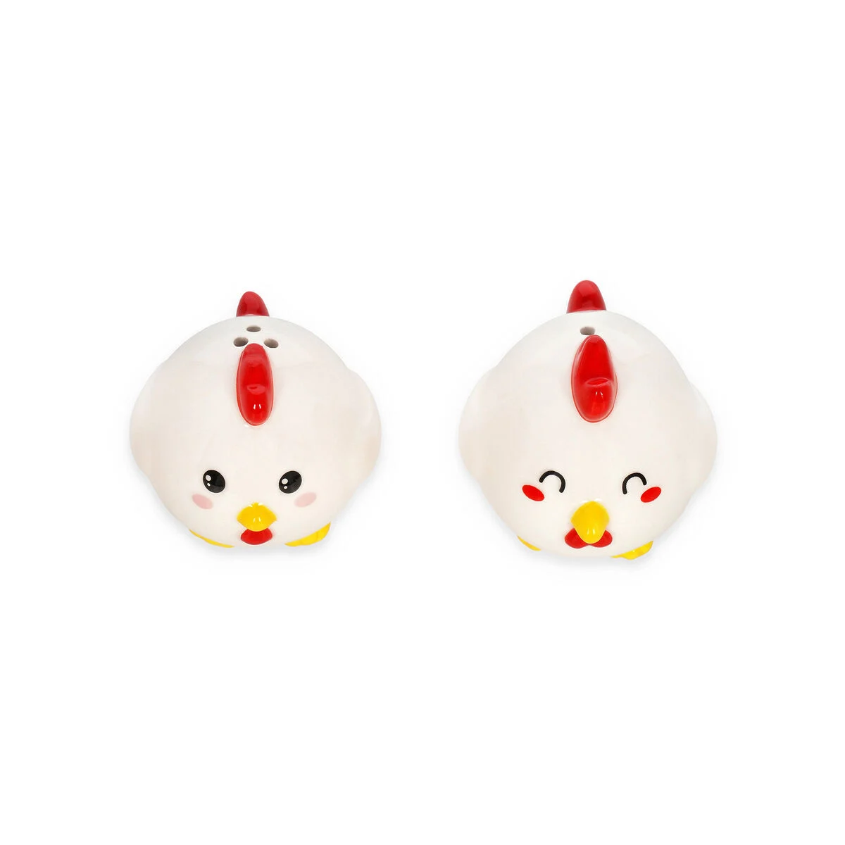 Ceramic Salt And Pepper Set - Salt & Pepper