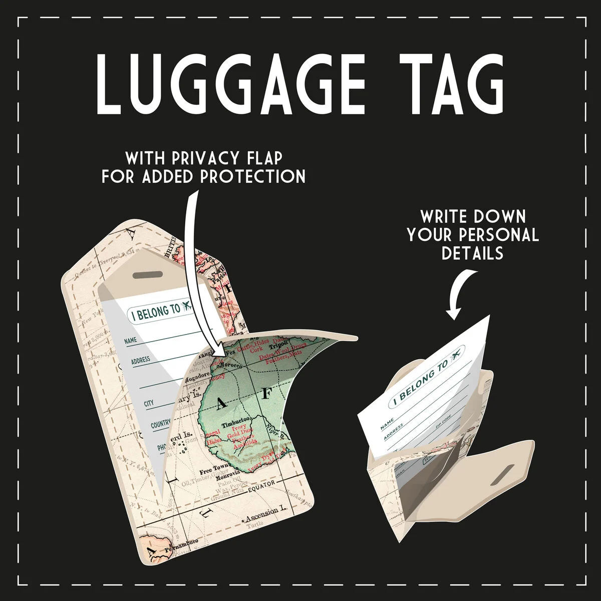 Travel Luggage Tag