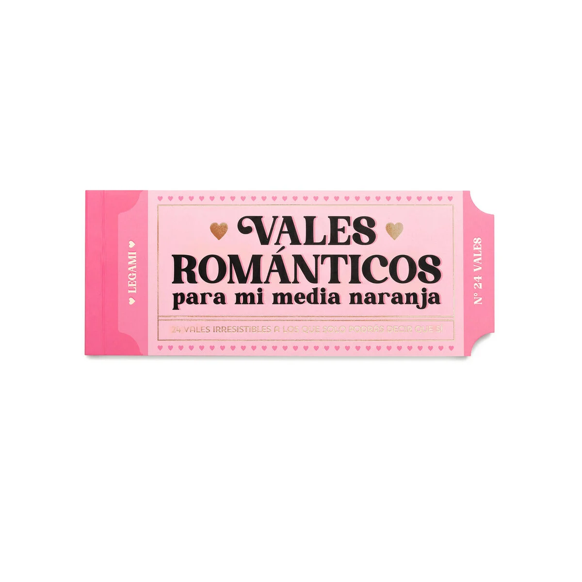 Book of 24 Romantic Vouchers - Spanish - Gift Vouchers