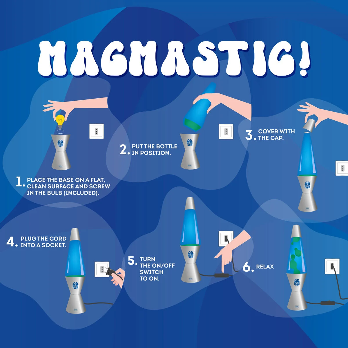 Silver Lava Lamp - Magmastic!