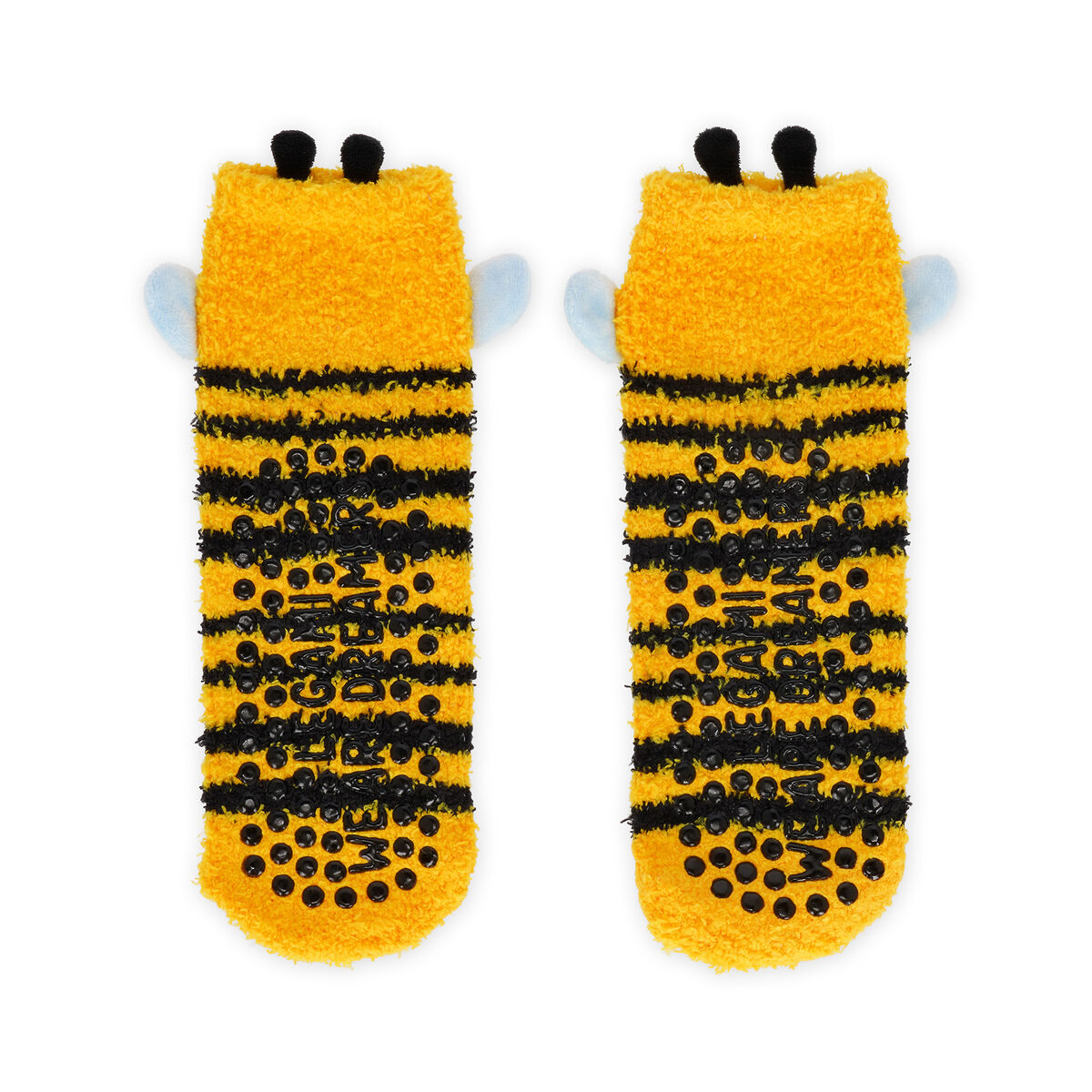 Non-Slip Bee Socks for Kids - It's a Match!