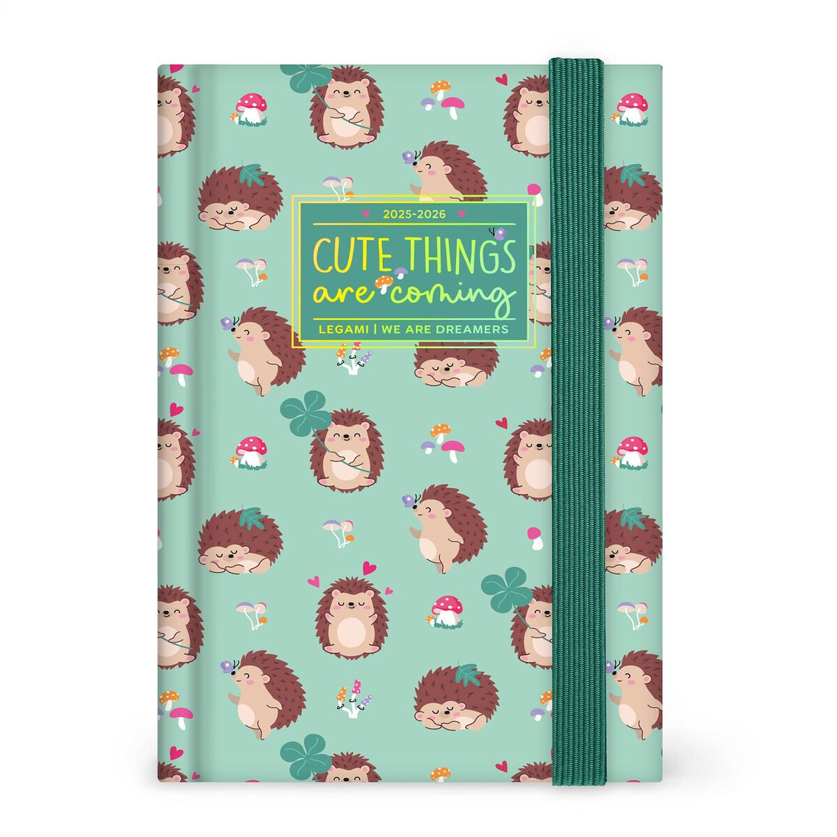 16-Month Daily Photo Diary for 2025/2026 - Hedgehog