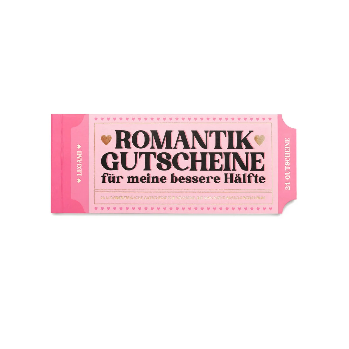 Book of 24 Romantic Vouchers - German - Gift Vouchers