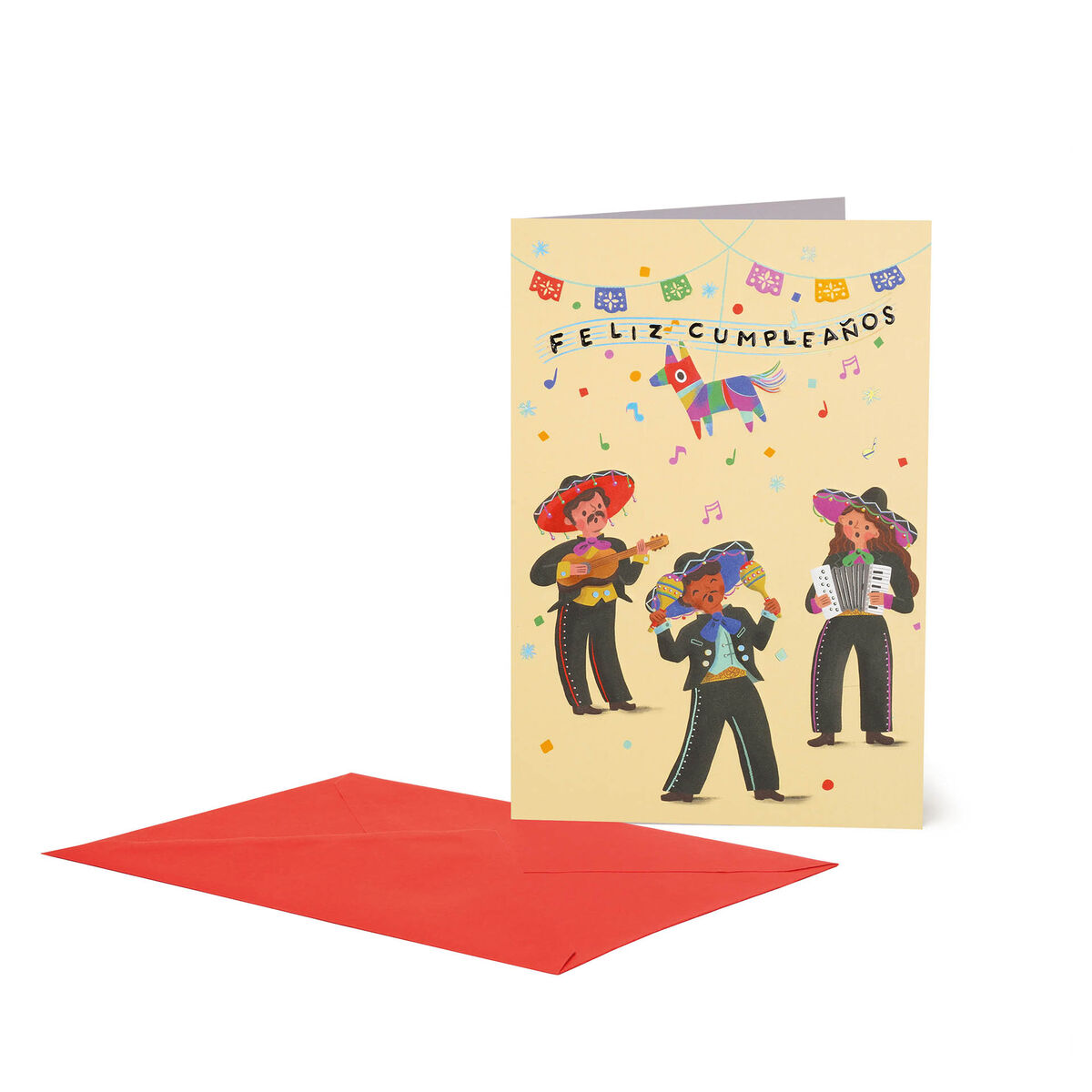 Birthday Card - Large - Greeting Card - Feliz Cumpleaños