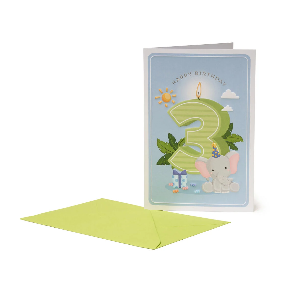 3rd Birthday Card - Boy - Greeting Card