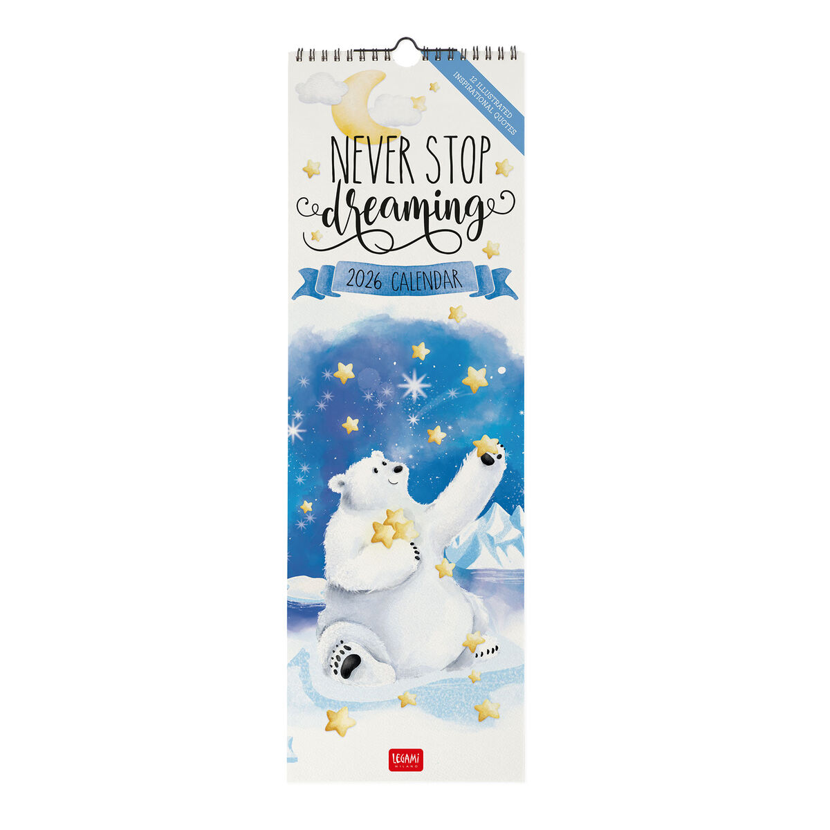 2026 Wall Calendar - 16 x 49 cm