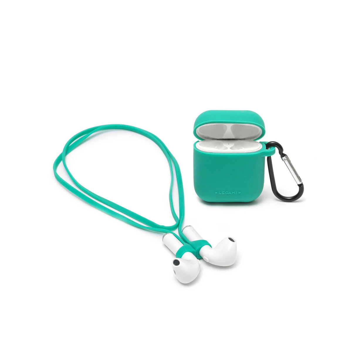 Turquoise 2-in-1 Case and Cord Set for AirPods - Air