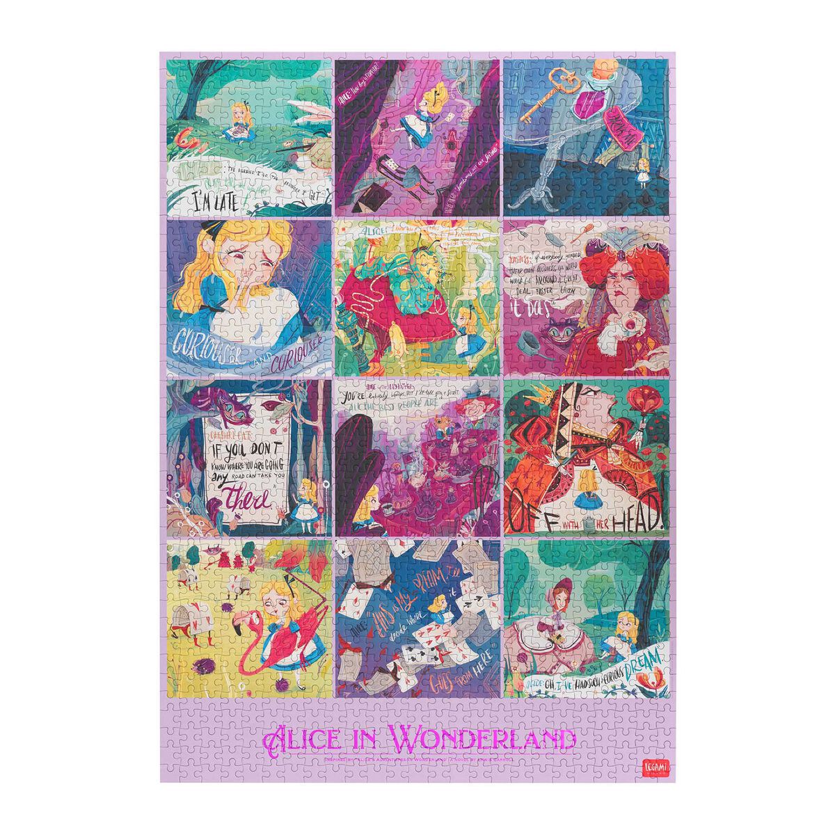 1000-Piece Puzzle - Alice in Wonderland