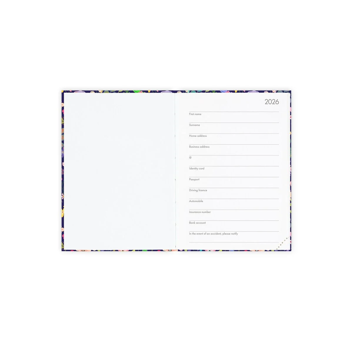 12-Month Small Daily Photo Diary - 2026