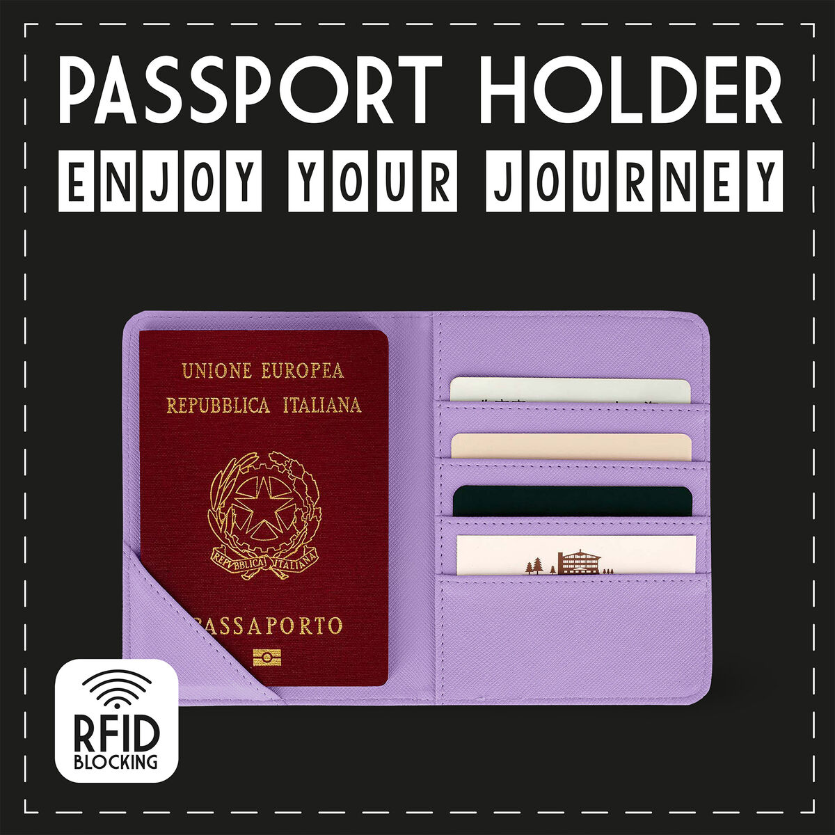 Daisy Passport Holder