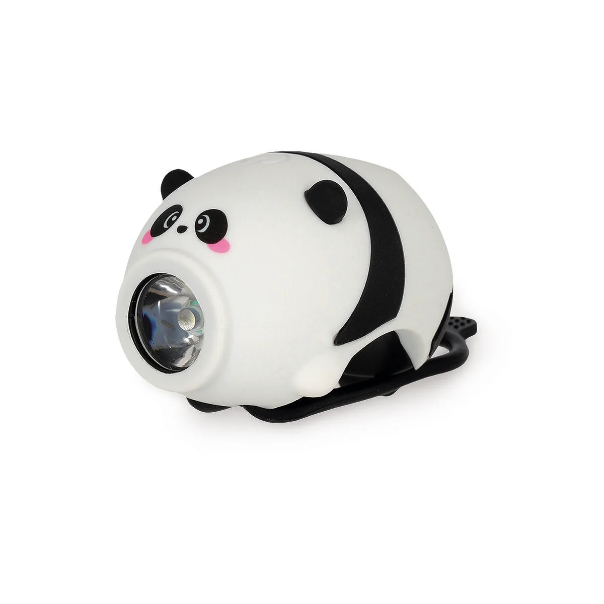 Rechargeable Front Bicycle Light With Bell - Panda - Front Bicycle Light With Bell