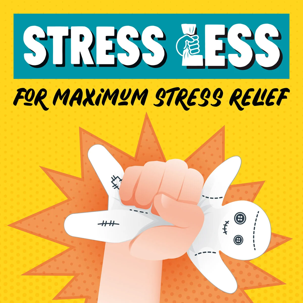 Anti-stress Squishy - Ex - Stress Less