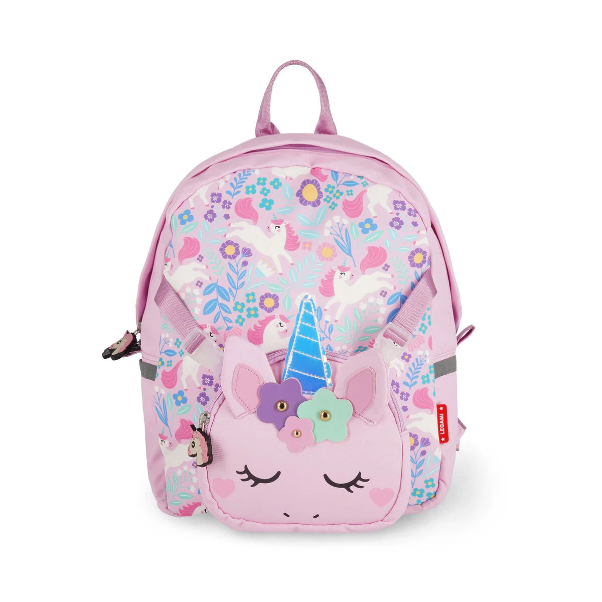 2-in-1 Unicorn Backpack with Removable Front Pocket - So Cute!