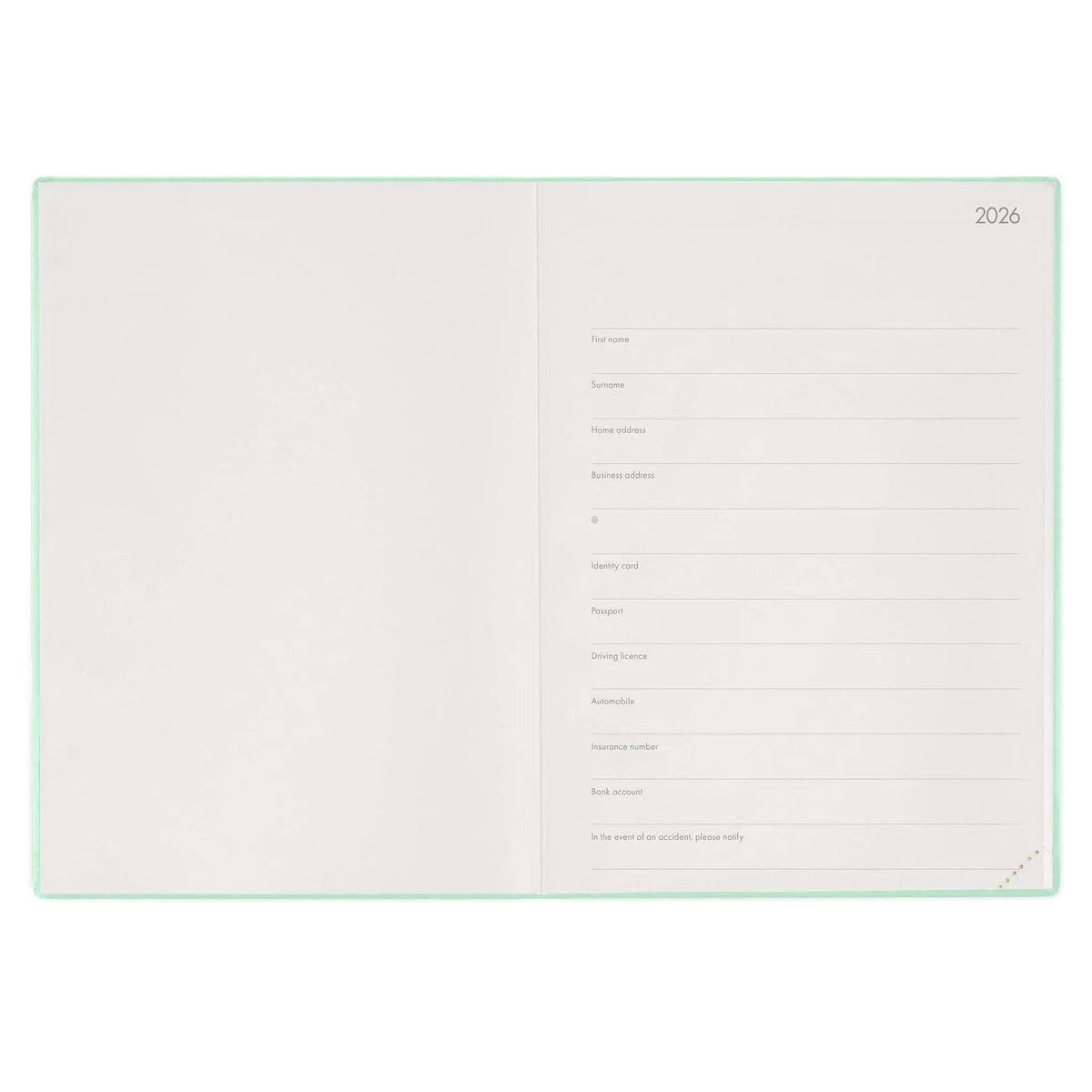 13-Month Maxi Daily Diary - 2026