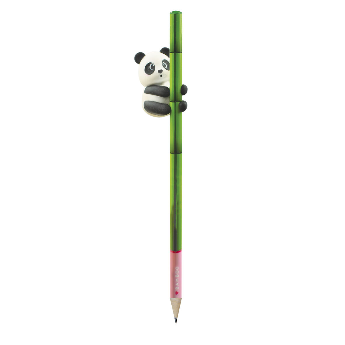 Panda Pencil with Eraser - I Love Bamboo