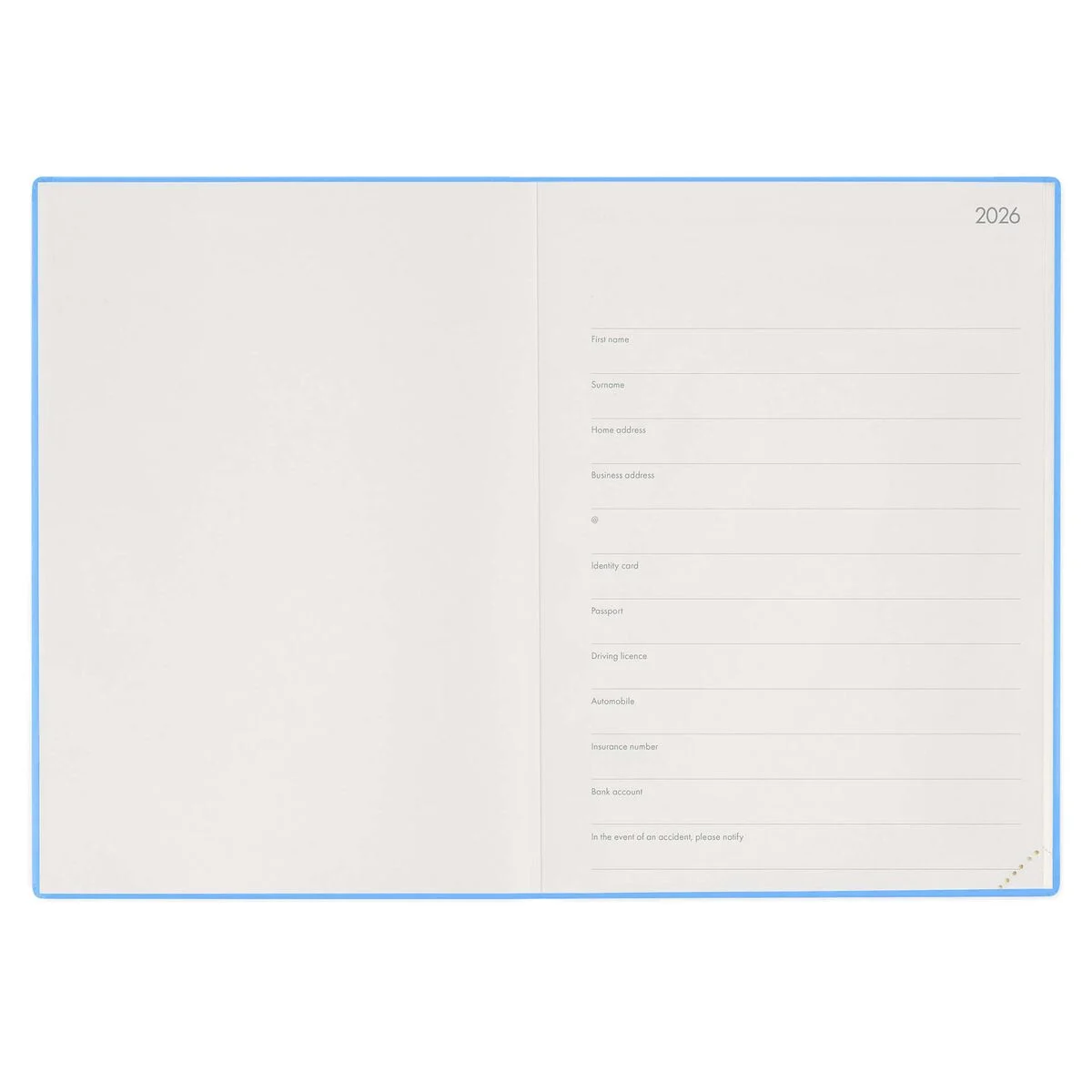 13-Month Maxi Daily Diary - 2026