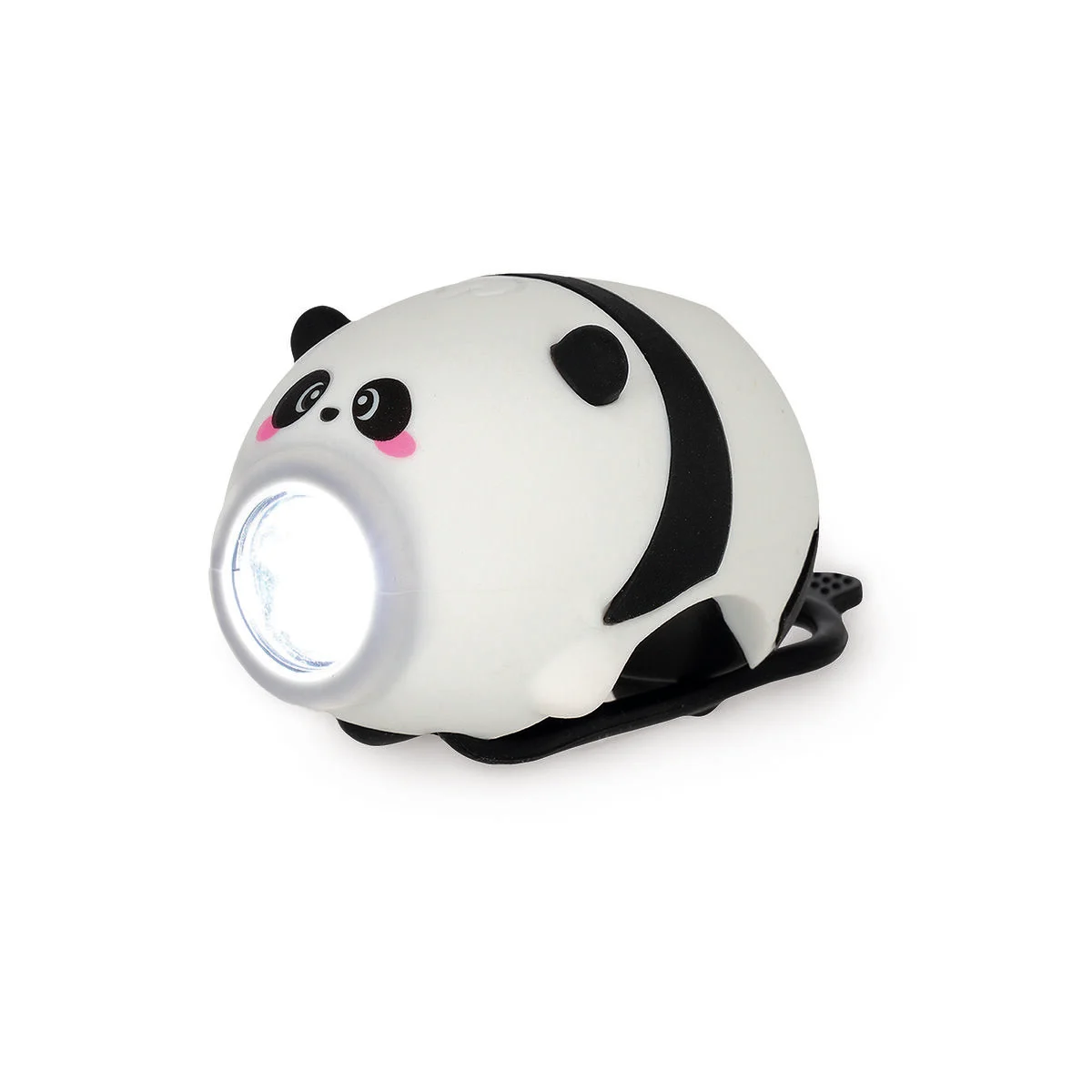 Rechargeable Front Bicycle Light With Bell - Panda - Front Bicycle Light With Bell