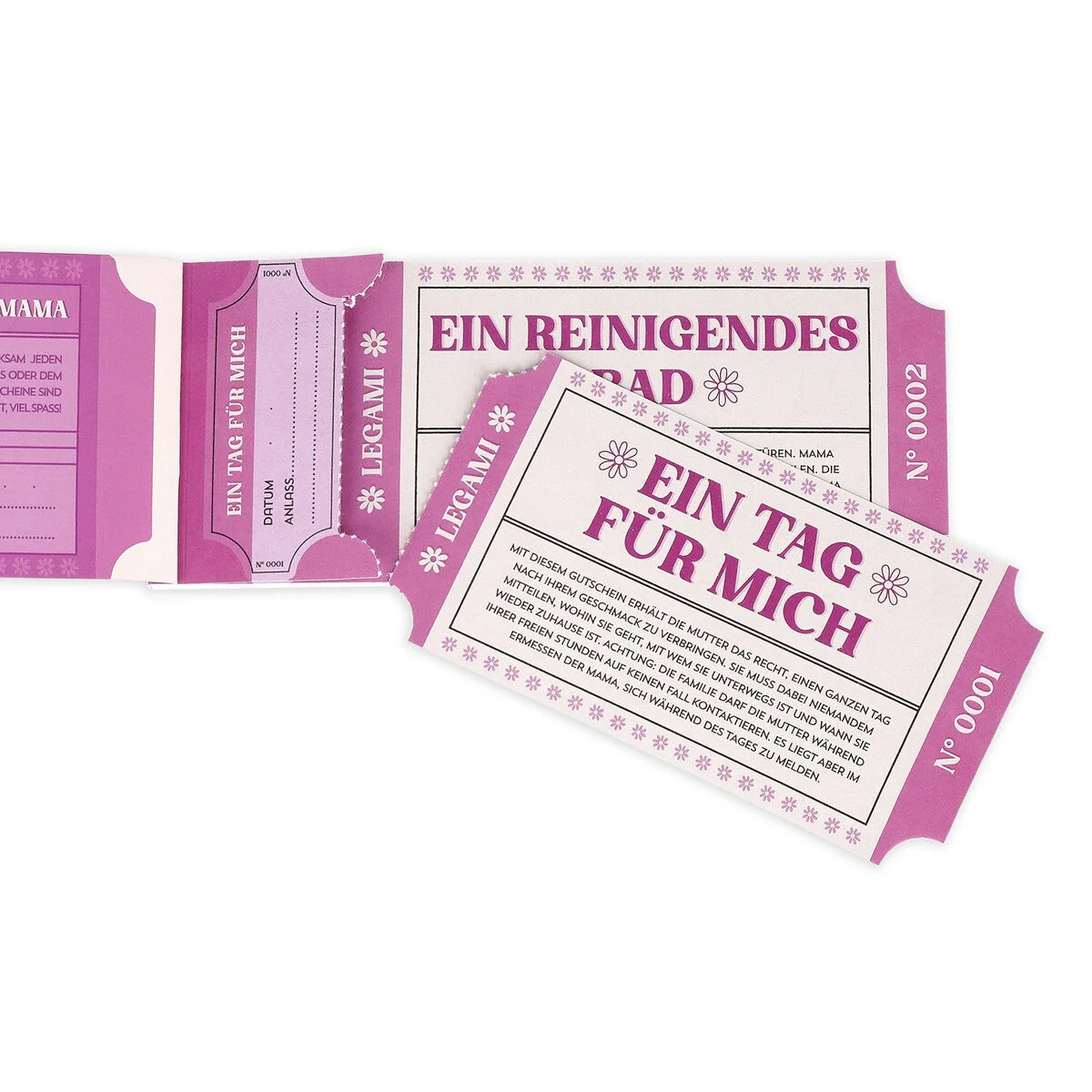 Book of 24 Vouchers for Mum - German - Gift Vouchers