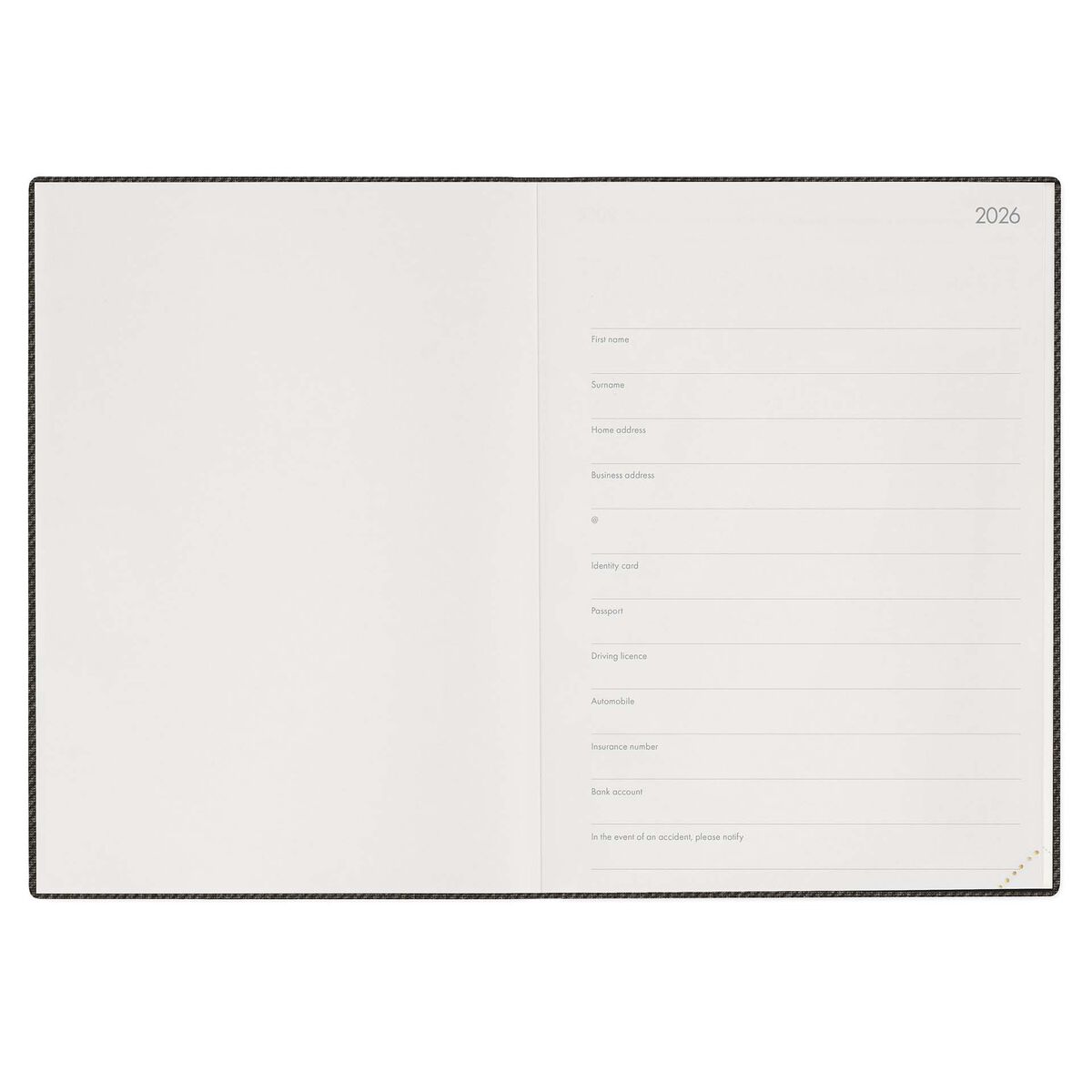 13-Month Maxi Daily Diary - 2026