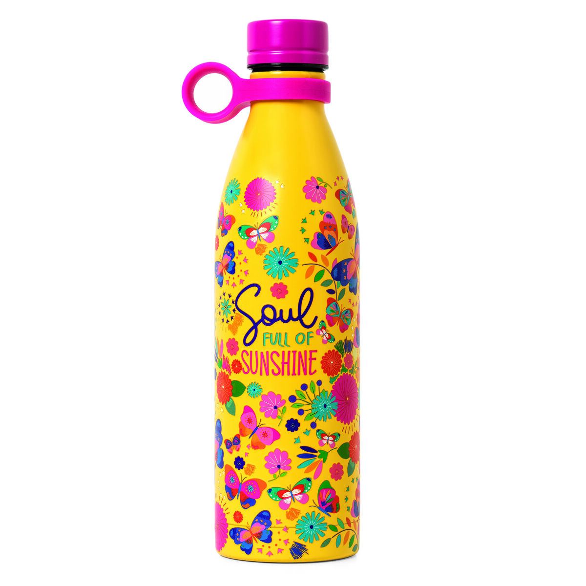 800 ml Vacuum Bottle - Butterfly - Hot & Cold