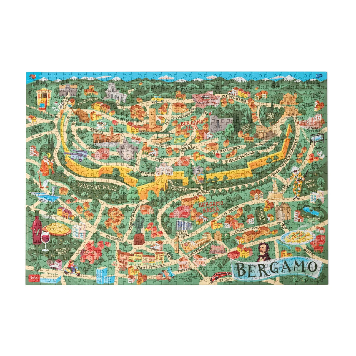 1000-Piece Puzzle - Bergamo
