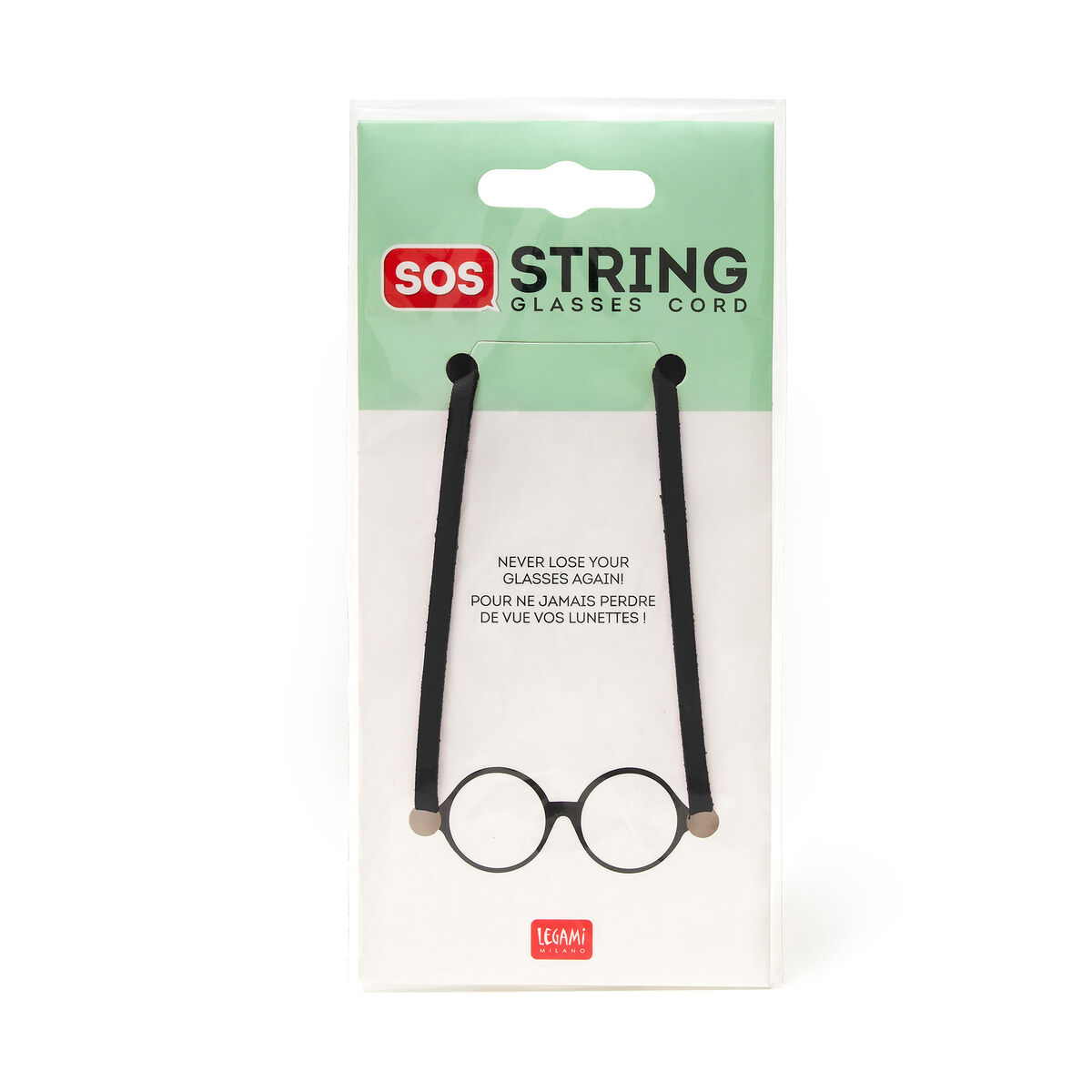 Black Glasses Cord - SOS String