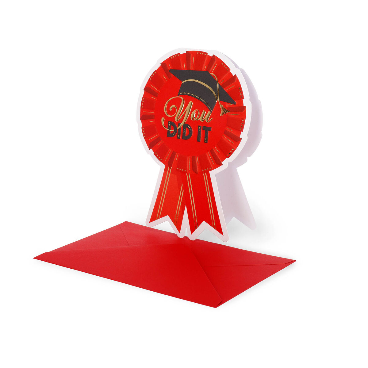 Greeting Card - Large - Degree - You Did It