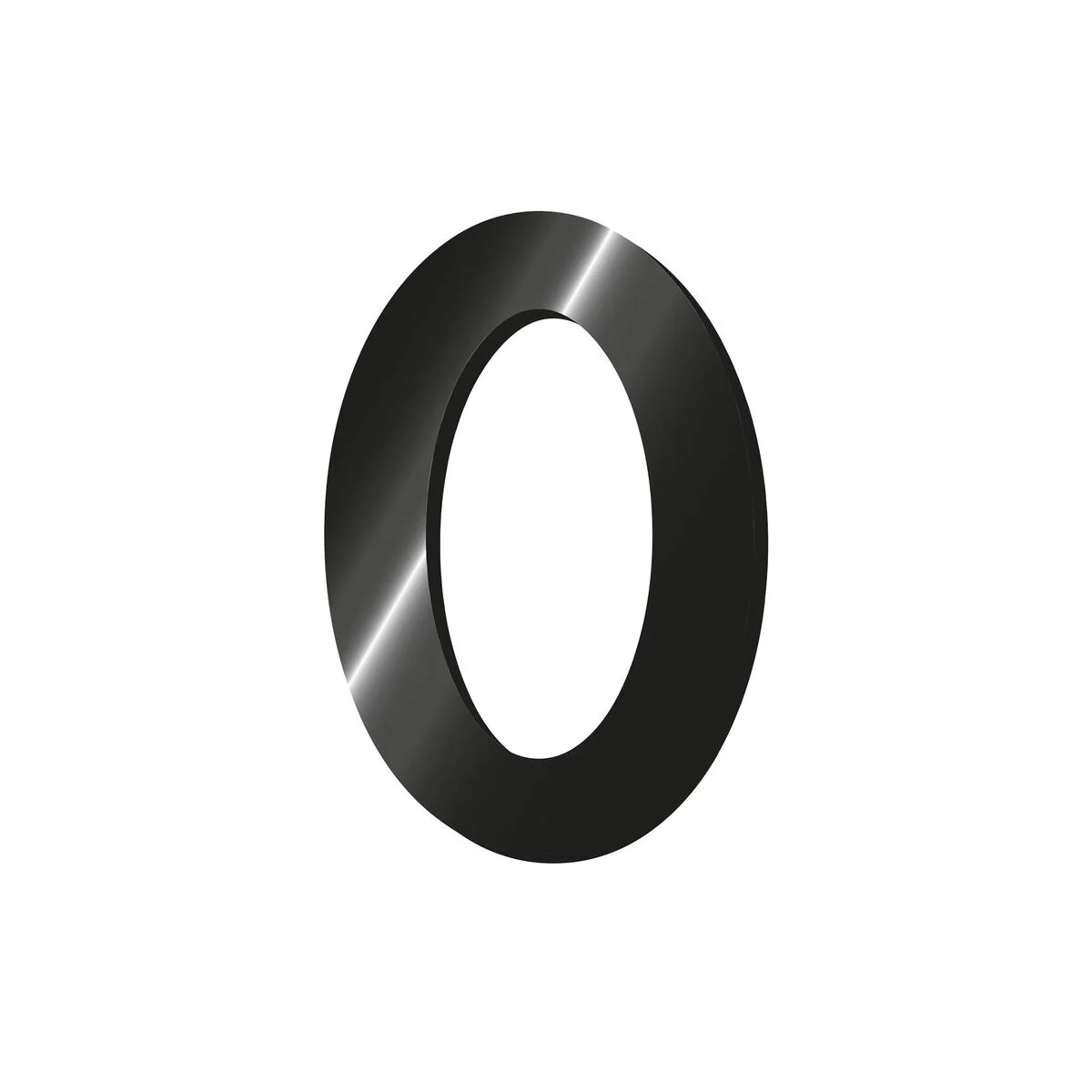 Decorative Adhesive Metal Letter - O - My Initial