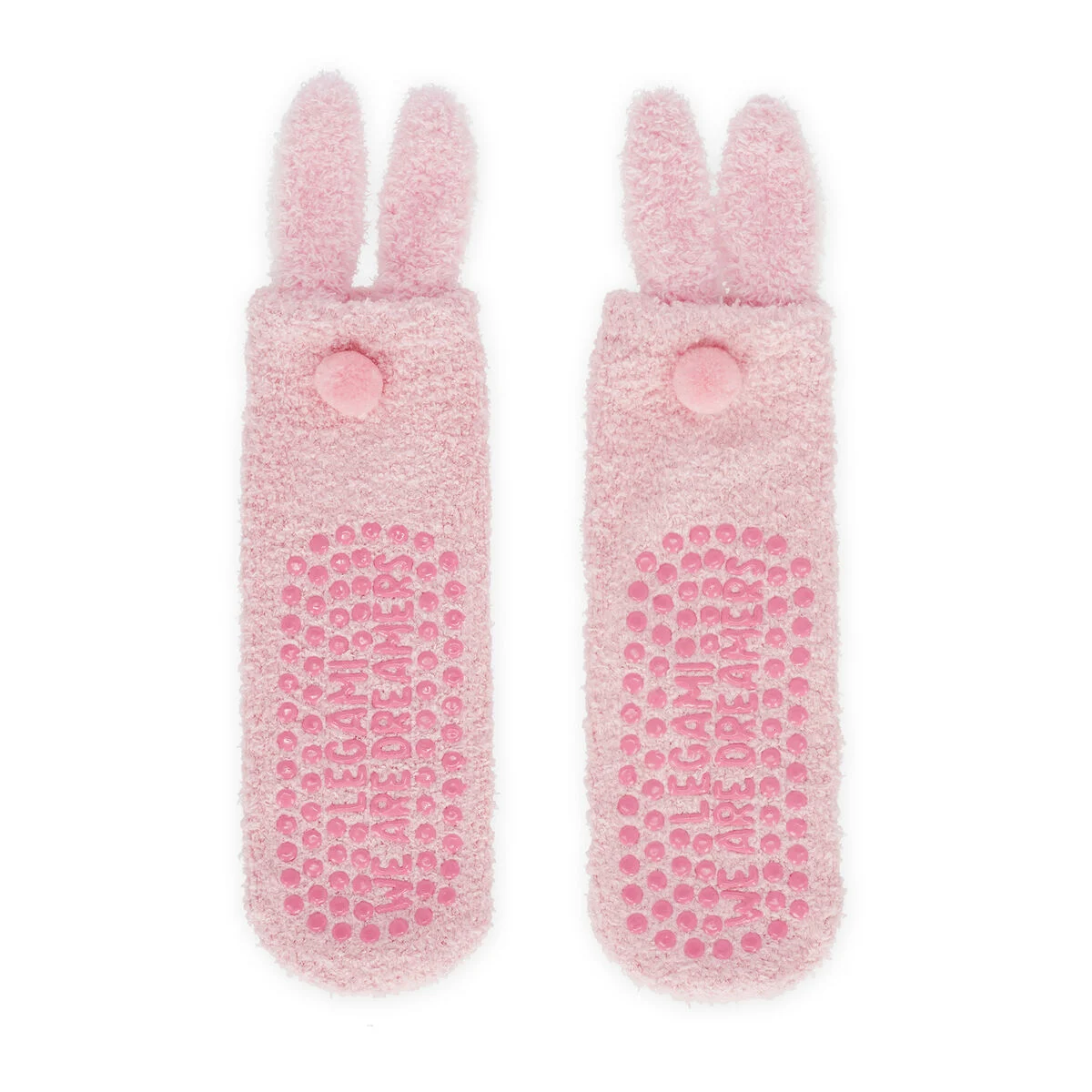 Non-Slip Bunny Socks for Kids - It's a Match!