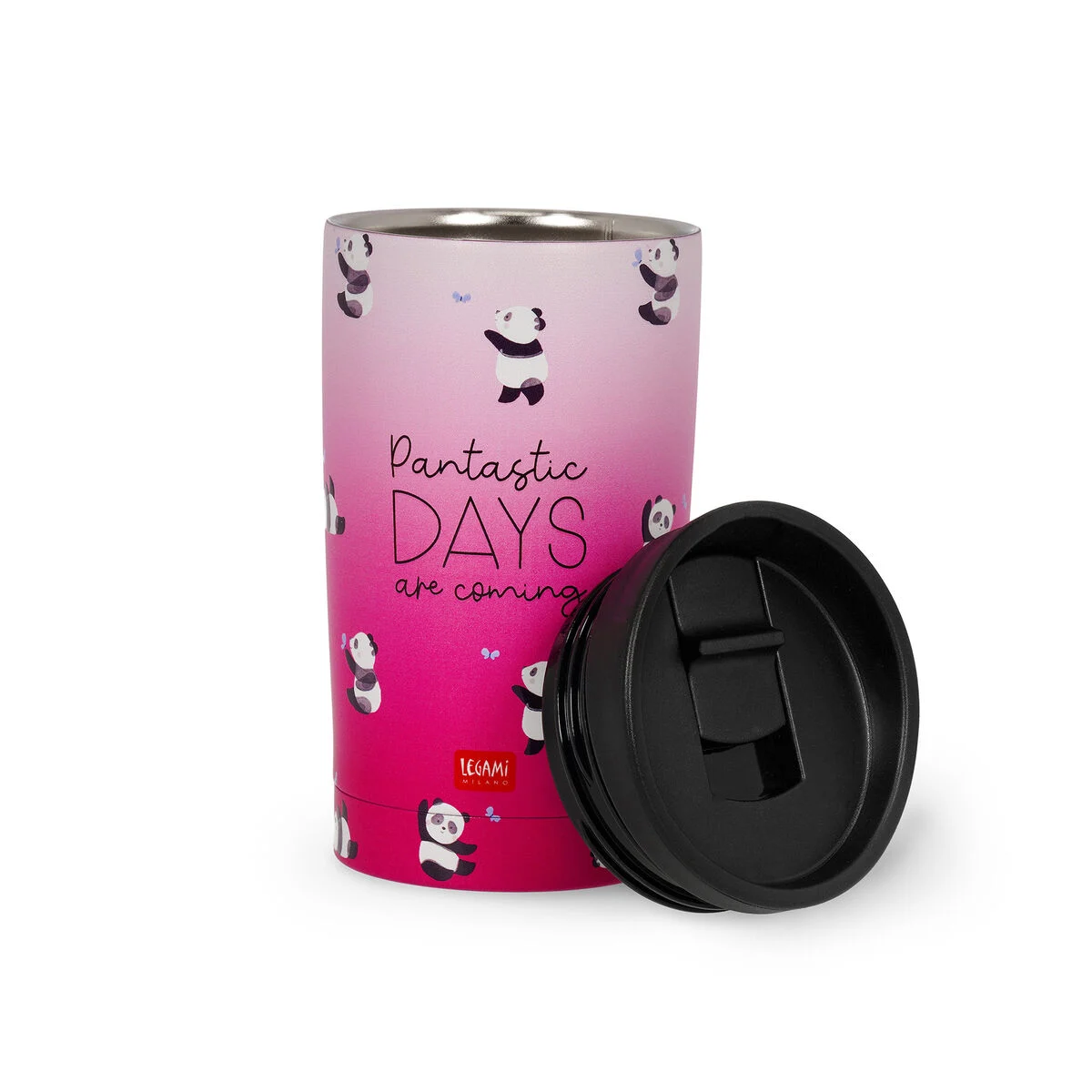 275 ml Vacuum Tumbler - Panda - Hot & Cold