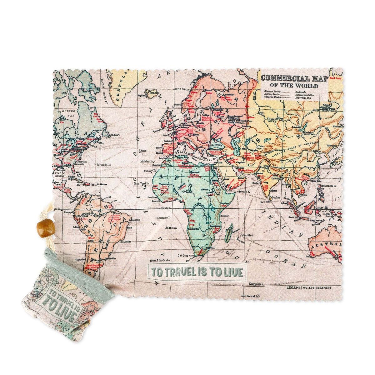 Travel Screen and Lens Cleaning Cloth - SOS Look at Me