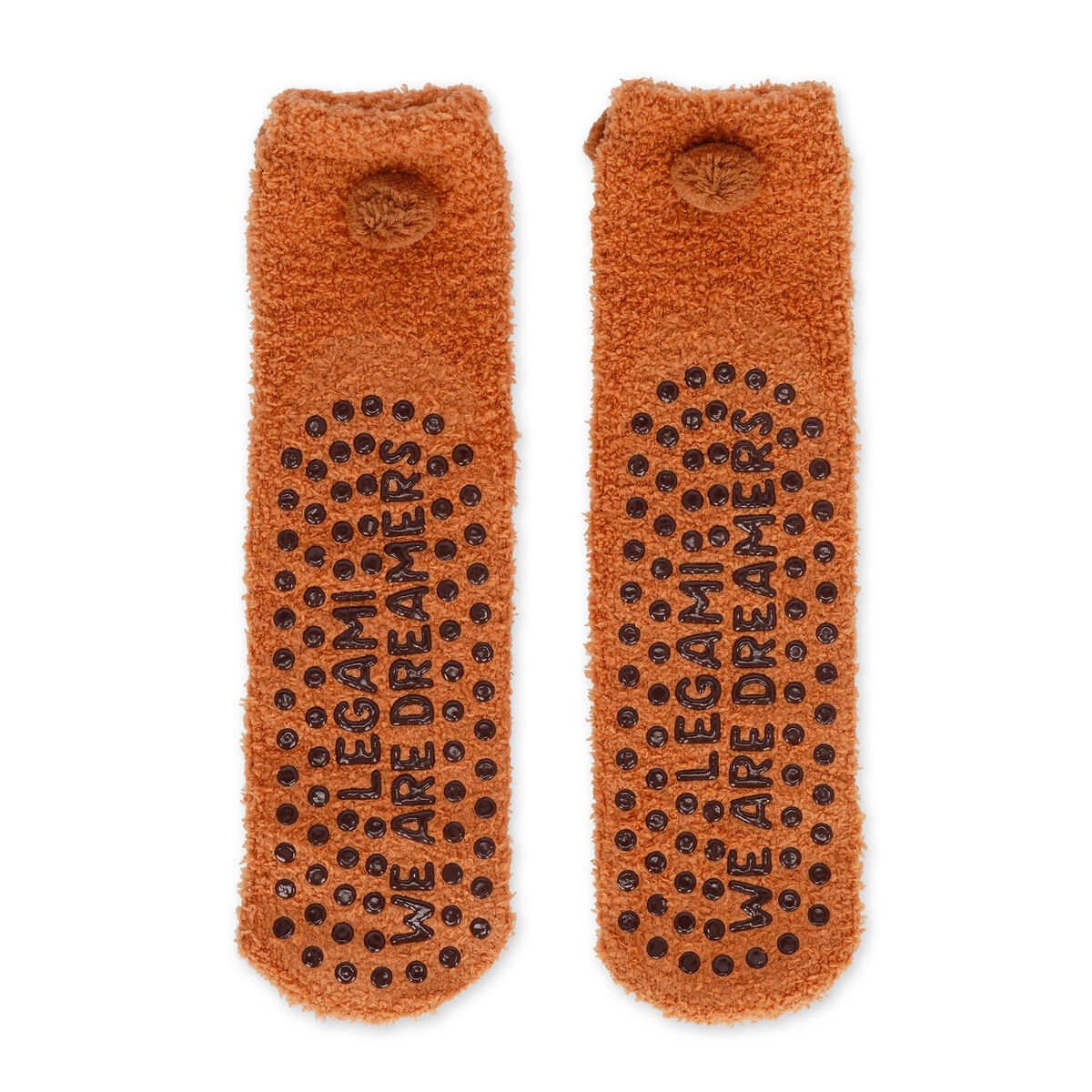 Non-Slip Teddy Bear Socks for Adults - It's a Match!