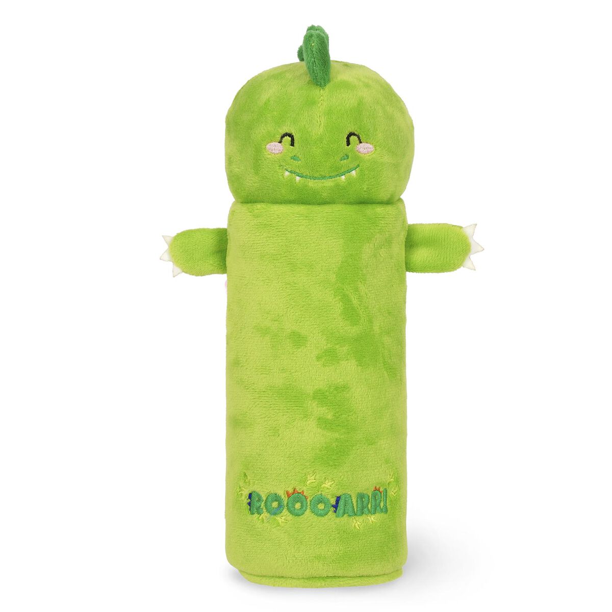 Dino "Roooarr" Soft Plush Pencil Case - Super Soft!