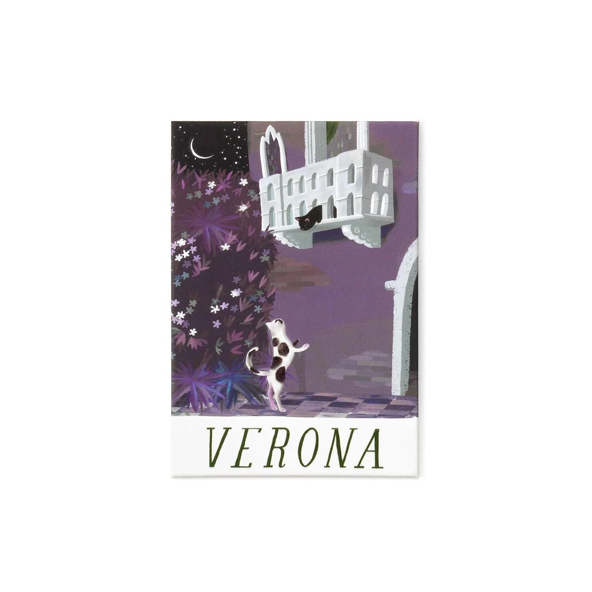 Verona Illustrated Magnet - World Cities Collection