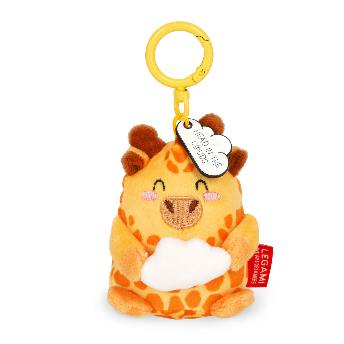 Giraffe Plush Key Ring - Tiny Super Soft!