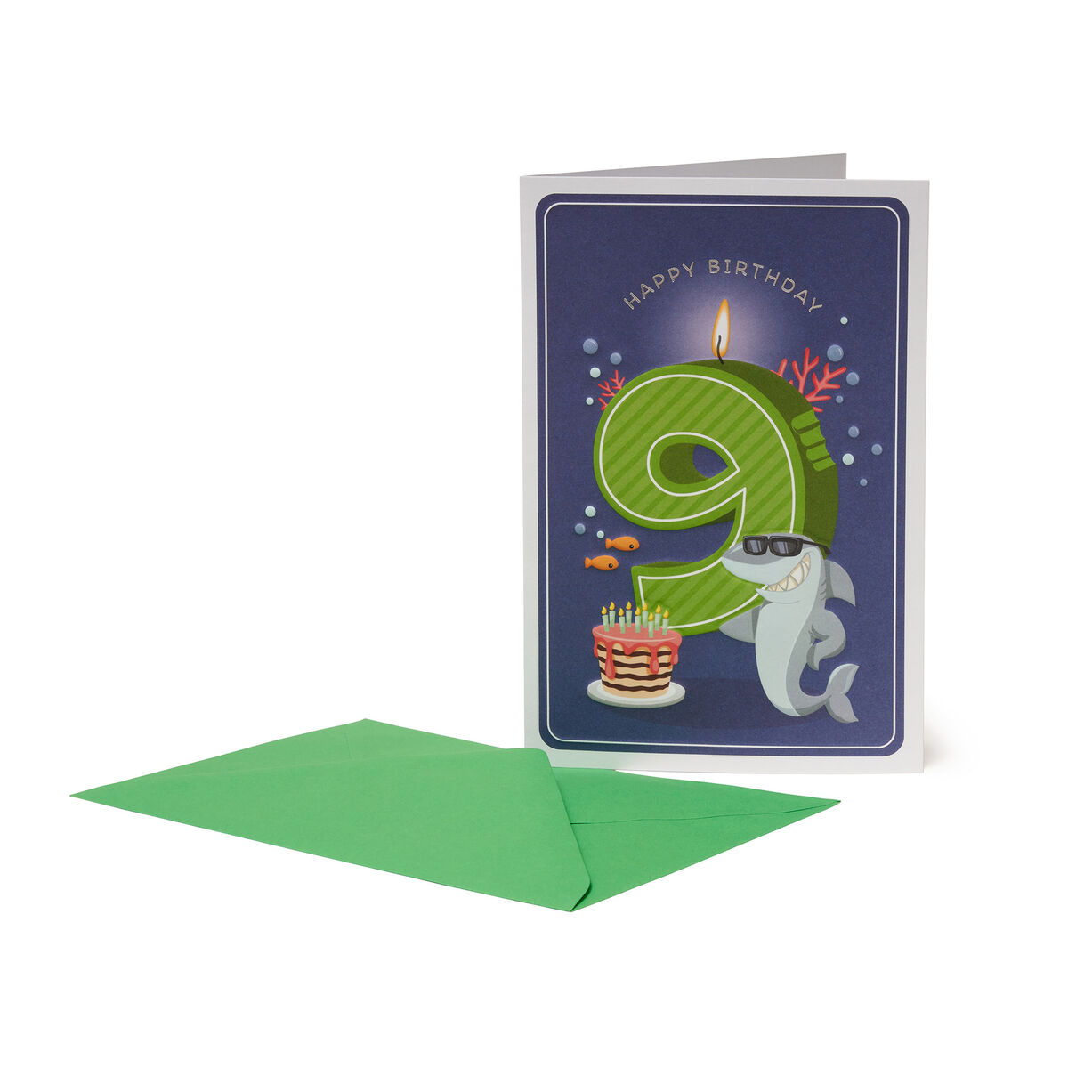 9th Birthday Card - Boy - Greeting Card