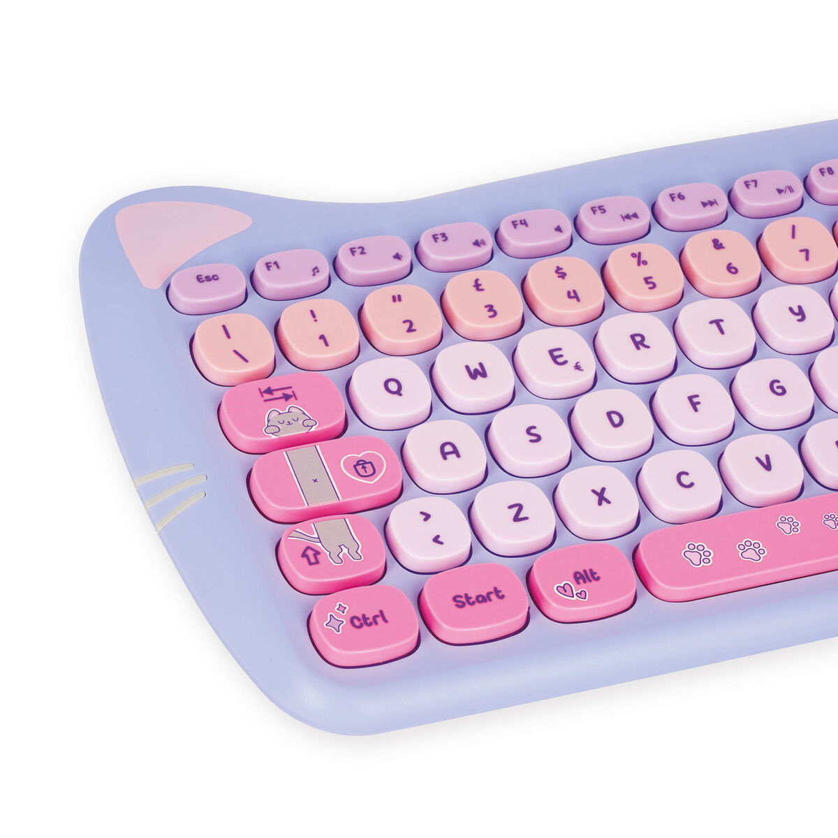 Wireless Mouse And Keyboard Set - Meow