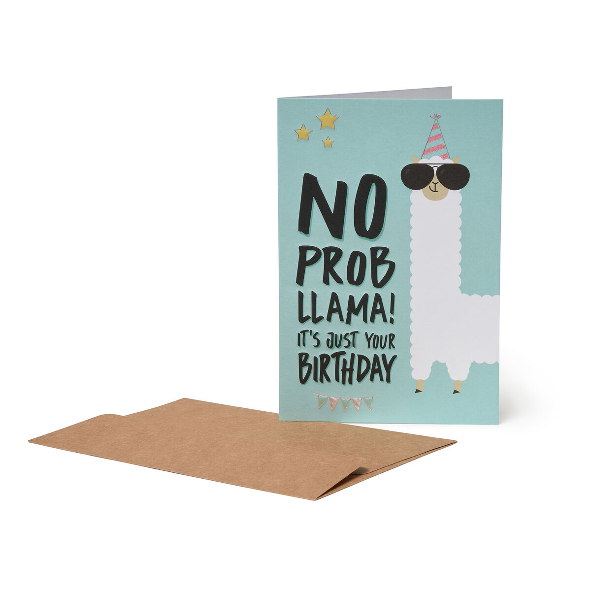 Greeting Card - No Probllama