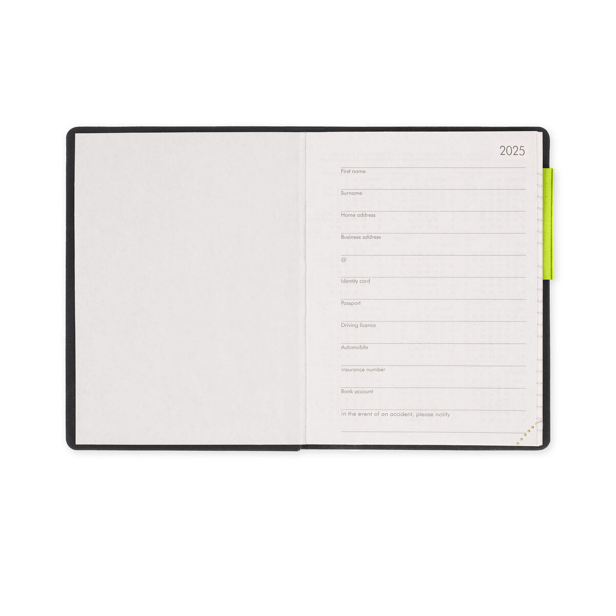 12-Month Mini Weekly Diary - 2026