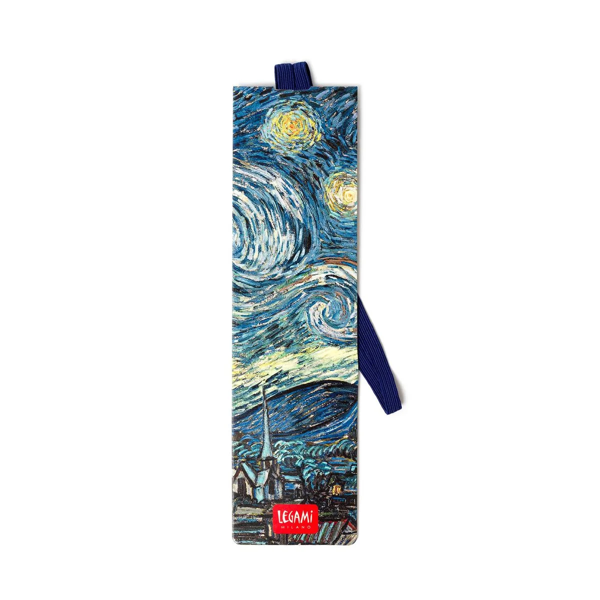 Illustrated Bookmark with Elastic Band - Vincent Van Gogh - Bookmark