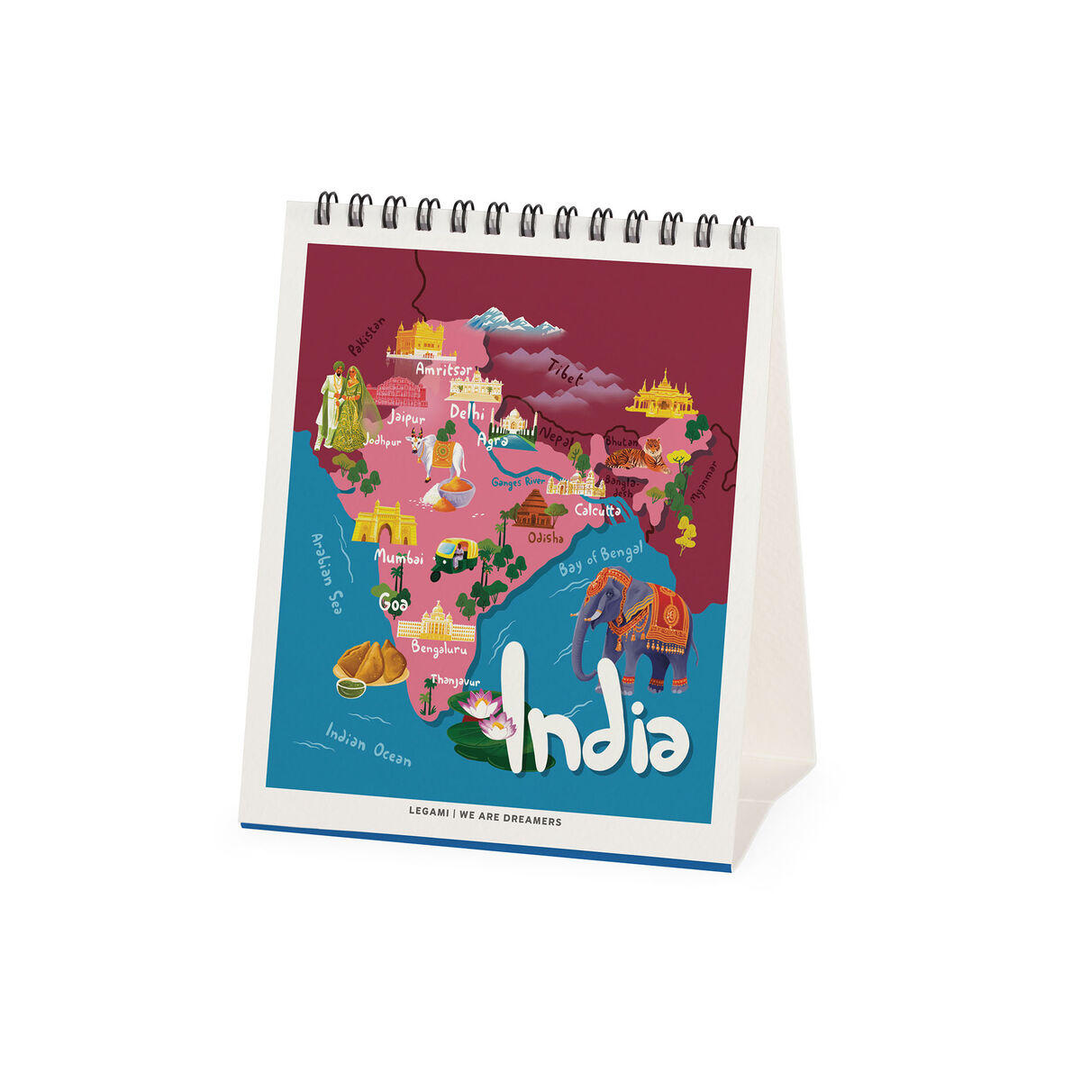 2026 Desk Calendar - 12 x 14,5 cm