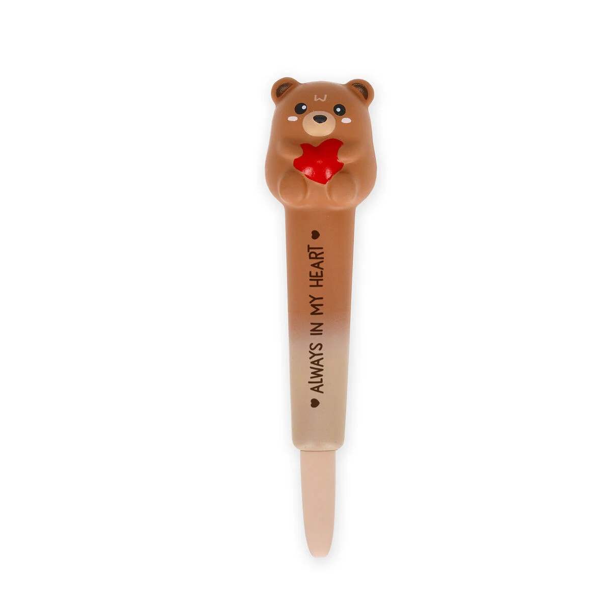 Always In My Heart Teddy Bear Squishy Gel Pen - Squeezies