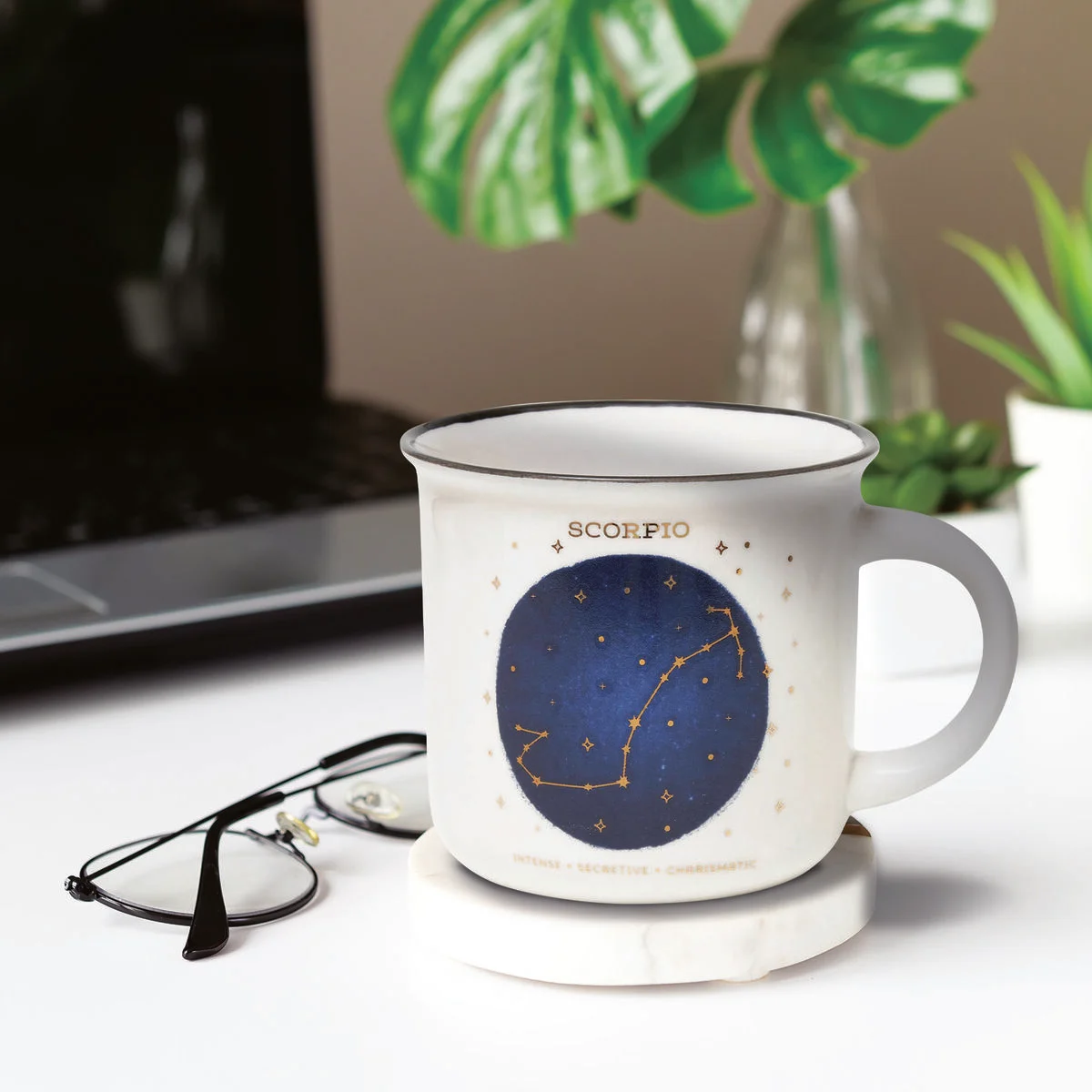 Porcelain Mug - Scorpio - Count Your Lucky Stars