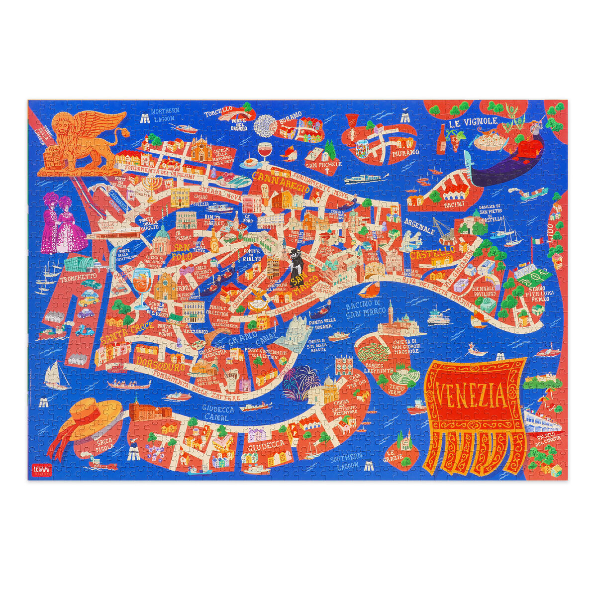 1000-Piece Puzzle - Venezia