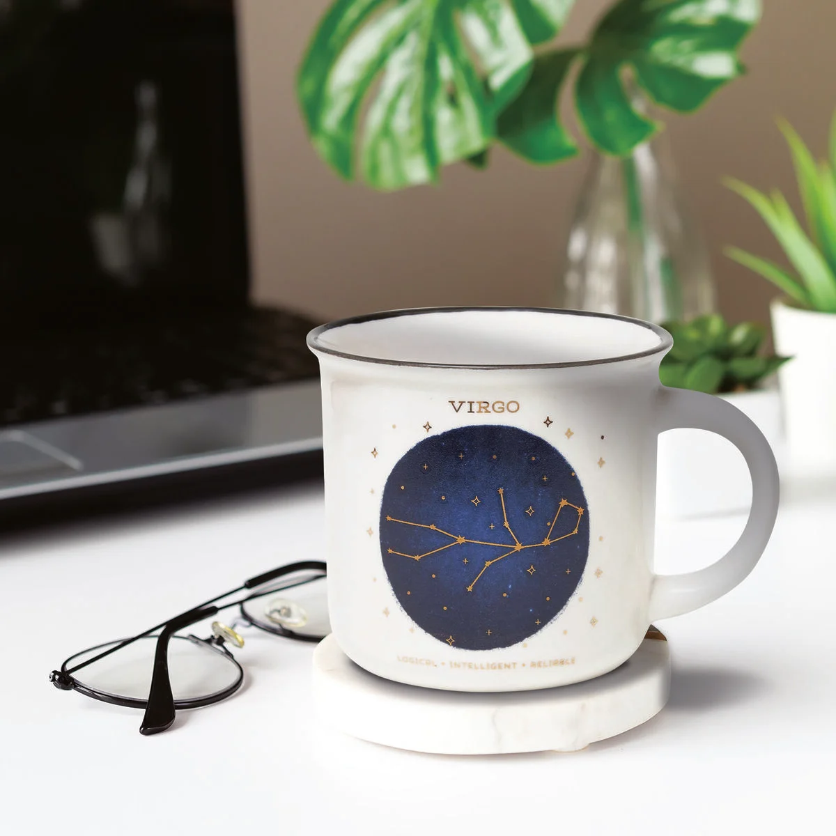 Porcelain Mug - Virgo - Count Your Lucky Stars