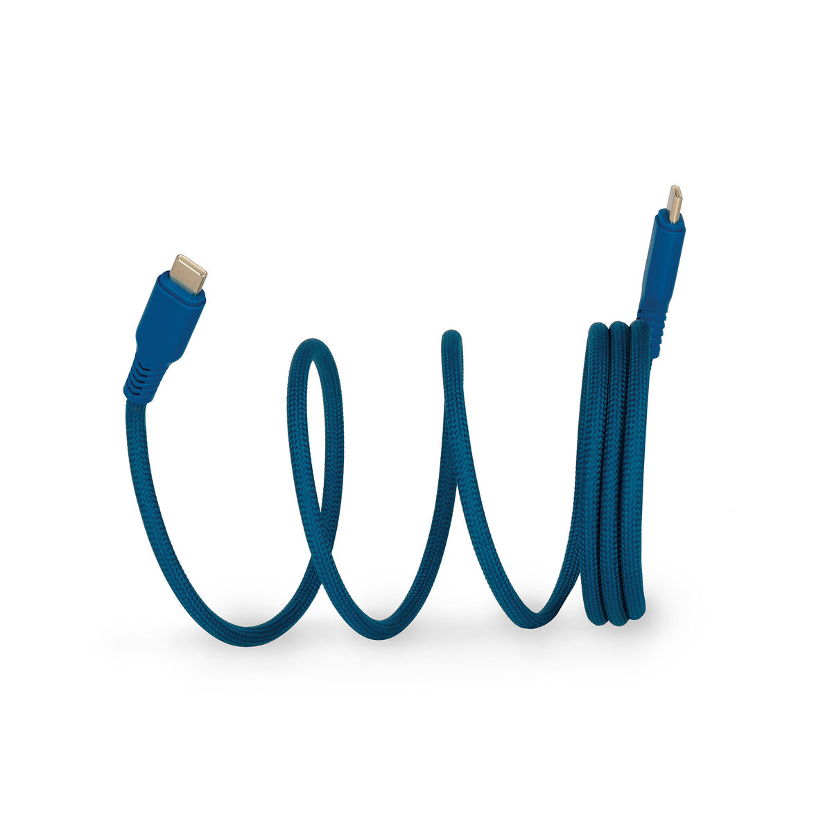 Magnetic Type-C charging and synchronisation cable - Petrol