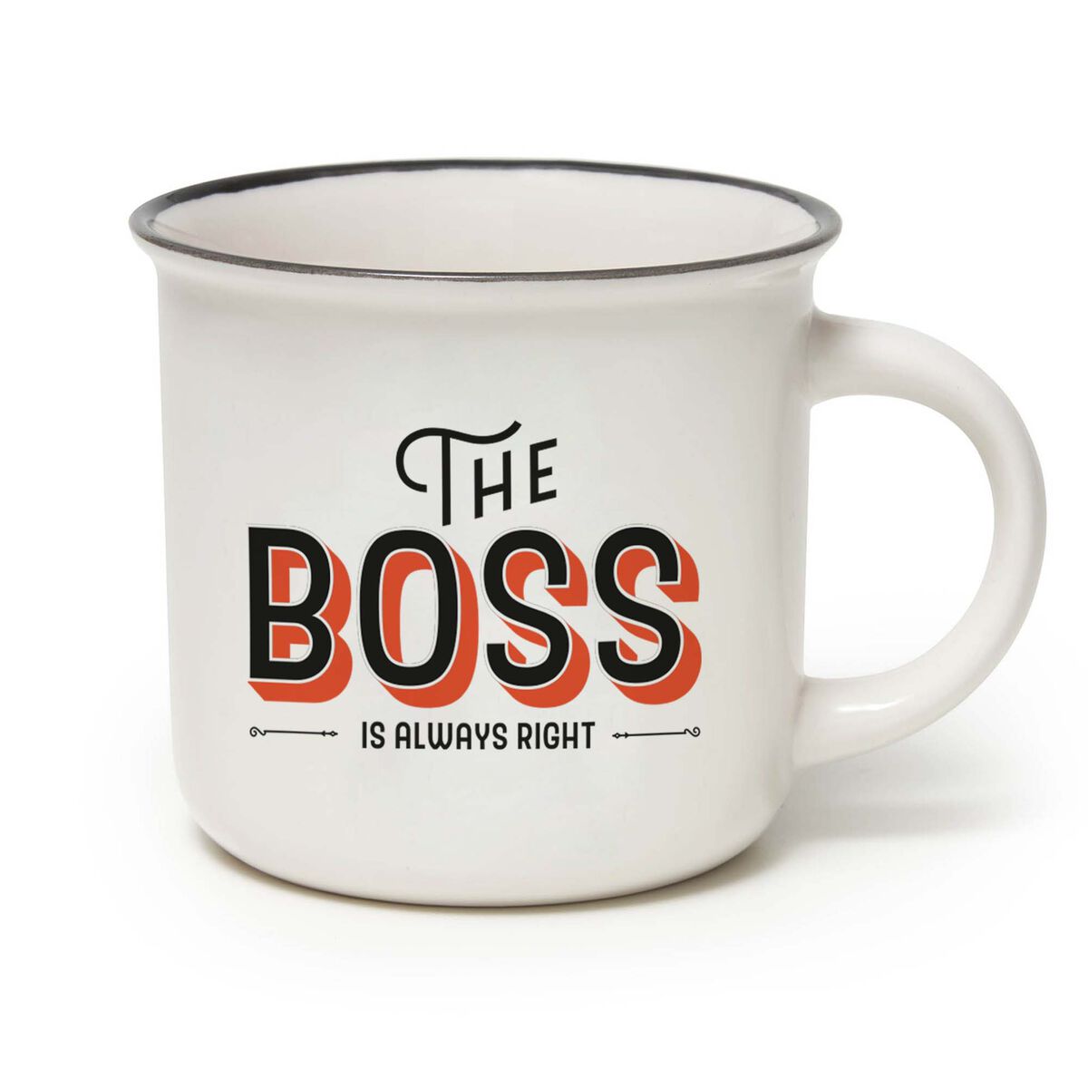 Porcelain Mug - The Boss - Cup-Puccino