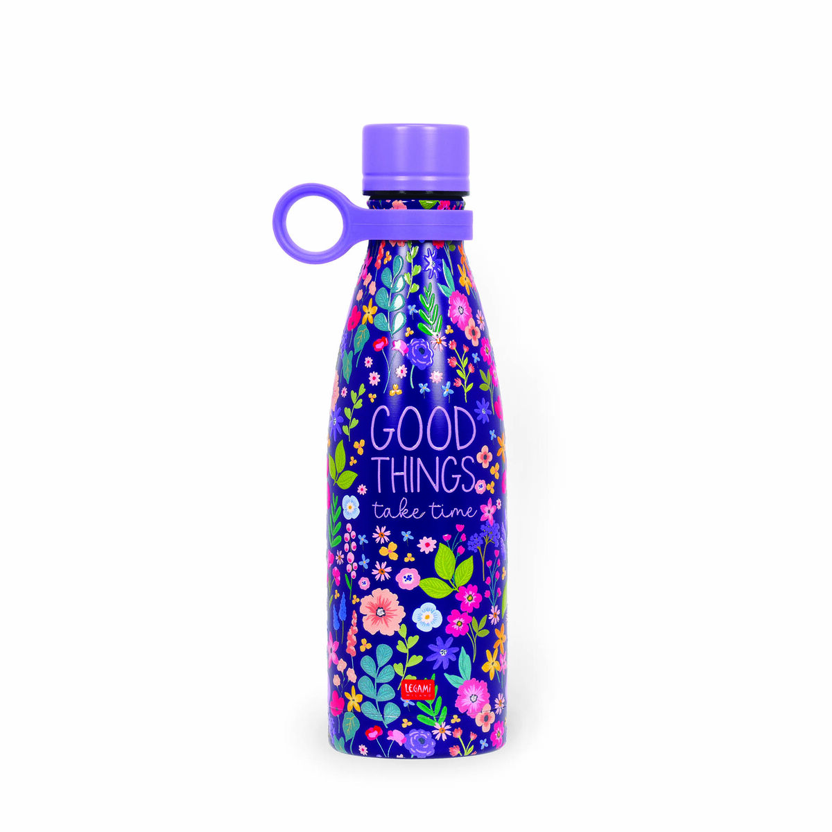500 ml Vacuum Bottle - Flowers - Hot & Cold